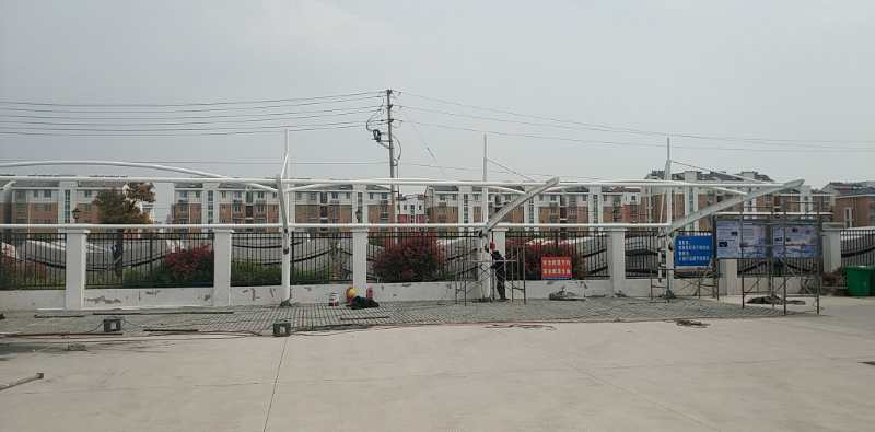 央企中交二航局鎮(zhèn)江大路分公司車棚交付使用