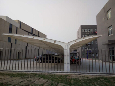 祝賀淮南市安監(jiān)局車棚竣工